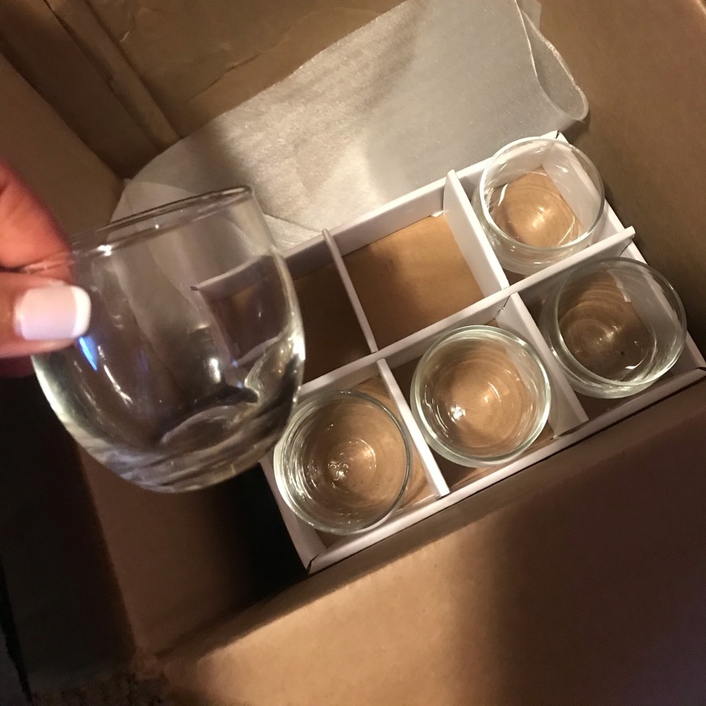 Wedding Glass Candle Holder